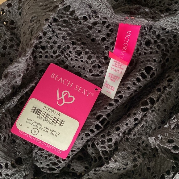 NWT Victoria’s Secret Swim Coverup Mesh Dress - Picture 5 of 6